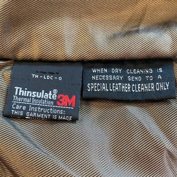 Vintage Wilson Leathers genuine 100% leather jacket Size XL - Picture 9 of 10